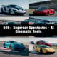 500+ Supercar Spectacles - AI Cinematic Reels for Dynamic Sports & Vehicle Visuals 1
