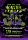 Green Illustrative Zombie Halloween Flyer - Vibrant Halloween Invitation for Spooky Seasonal Events and Themed Parties 3