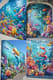 Underwater World Mural - Vibrant Urban Graffiti Art for Creative Spaces and Public Murals 5