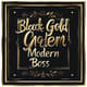 Black Gold Modern Best Boss Greeting - Elegant Leadership Appreciation Card for Professional Recognition 5