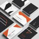 Bold Minimal Identity Cards - Clean Design Collection - Sleek Business Card Templates for Modern Professionals and Brands 3