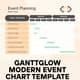 GanttGlow Modern Event Chart Template - Sleek Branding & Business Planning for Professionals 3
