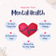 Mental Health Post - Pink Illustrative Instagram - Vibrant Wellness Social Media Template for Health & Lifestyle Brands 6