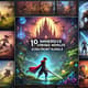 10 Immersive Video Game Worlds SORA Prompt Bundle - Cinematic AI Video Prompts for Game Creators and Visual Storytellers 3