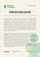 General Purpose Press Release Document - Professional Business Communication Template for Clear Media Announcements 6
