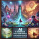 10 Immersive Video Game Worlds SORA Prompt Bundle - Cinematic AI Video Prompts for Game Creators and Visual Storytellers 1