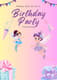 Colorful Playful Birthday Party Invite - Vibrant Birthday Invitation Design for Fun Celebrations and Personal Use 5