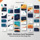1800+ Business Card Templates Premium Cartão de Visita Design Pack - Versatile Corporate & Creative Identity Solutions for Professionals & Agencies 3