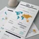 The Geo CV - Modern Resume with Custom Map - Sleek Business Resume Template for Professionals and Career Growth 1
