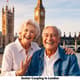 Senior Couple Smiling in London - Warm Lifestyle Stock Video for Family & Creative Projects 2025 6