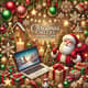 Christmas Cheers Holiday PC Skin - Festive Custom Desktop Theme for Seasonal Joy and Personalization 5
