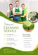 ShineClean Cleaning Service Flyer Template - Modern Branding & Business Planning Design for Commercial Success 1