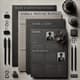 Dark Gray Resume Bundle - Modern Professional CV Templates for Business & Office Use 1