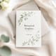 Botanical Elegance Simple Invite - Elegant Wedding Invitation Design for Memorable Celebrations 5