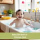 Baby Girl Bath in Kitchen Sink - Heartwarming Lifestyle Stock Video for Family and Children Projects 4