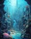 Underwater Kingdom Pixel Art Scene - Vibrant Pixel Art for Game Developers and Digital Creators 5