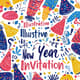 Illustrative New Year Invitation - Elegant Festive Card Design for Memorable Celebrations and Greetings 4