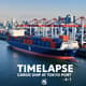 Timelapse Cargo Ship at Tokyo Port - Cinematic Stock Video for Sports, Fitness & Vehicle Visuals 4