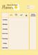 Sunny Budget Yellow Meal Planning Sheet - Vibrant Meal & Nutrition Organizer for Effective Budget-Friendly Planning 3
