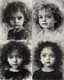 Curly-Haired Child Charcoal Portrait - Expressive Charcoal and Pencil Portrait Art for Emotional Storytelling and Fine Art Collections 3