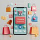 3D Mobile Shopping Experience - Immersive 3D Template for Engaging Mobile Commerce Interfaces 3