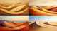 Abstract Desert Landscape - Verdant Horizon Studio's Modern Landscape Art for Creative Spaces and Prints 3