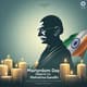 10 Martyrdom Day Posters Mahatma Gandhi Tribute - Elegant PSD Templates for Impactful Marketing Campaigns 5