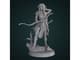 Elf Character Sylfiel - Detailed 3D Printable Model for Fantasy Creators and Hobbyists 4