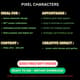 Warrior with Glowing Sword Pixel Art - Vibrant Pixel Characters for Game Designers and Digital Creators 2