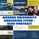 Modern University Admission Flyer - Blue Portrait - Sleek Educational Template for Admissions and School Promotions 5