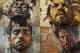 Earthy Toned Expressionistic Portrait of a Man - Artistic Expressionistic Portrait for Creative Projects and Personal Branding 3