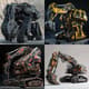 Orebreaker Heavy Excavation Unit Concept - Futuristic Mechanical Robotics Concept Art for Creative Designers 4