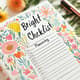 Bright Checklist Wedding Planning Sheet - Organized, Elegant Planner for Stress-Free Event Management 5