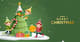 3D Christmas Elf Banner Whimsical Holiday Poster Design - Festive 3D Illustration for Seasonal Events and Celebrations 1