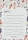 Beige Cute Things Task Tracker Pad - Charming Office Forms Template for Streamlined Task Management and Professional Productivity 1