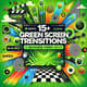 15+ Green Screen Transitions - Dynamic Motion Graphics for Video Editors and Content Creators 5