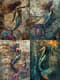Mystical Mermaid Graffiti Art - Vibrant Urban Character Graffiti for Street Artists and Visual Creators 6