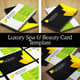 Luxury Spa & Beauty Card Template - Elegant Business Card Design for Professional Wellness Brands 5