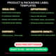 500+ Stamps & Packaging Labels - CorelDRAW Collection - Professional Label Templates for Packaging Design and Brand Identity 2