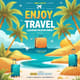 Enjoy Travel Flyer Template - Vibrant Vacation Promotion Design for Marketers and Agencies 4