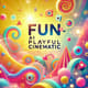 Fun AI Playful Cinematic - Engaging AI-Generated Cinematic Background Scores for Creative Projects and Media 4