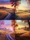 Peaceful Autumn Dawn - Serene Landscape Art for Tranquil Spaces and Creative Decor 3