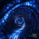 Hypnotic Blue Vortex - Swirling Energy Tunnel - Cinematic Motion Graphics Overlays for Dynamic Video Effects 6