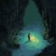 Character Exploring Cave Pixel Scene - Immersive Pixel Art Animation for Game Developers and Indie Creators 1