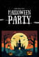 Modern Halloween Party Flyer - Contemporary Spooky Invitation Design for Events & Celebrations 5
