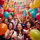 Happy Birthday Party Celebration - Festive Stock Video for Event Creators and Social Campaigns 5