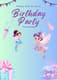 Colorful Playful Birthday Party Invite - Vibrant Birthday Invitation Design for Fun Celebrations and Personal Use 1
