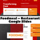 Foodmeal Restaurant Google Slides - Professional Food Presentation Templates for Business & Marketing 3