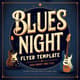Blues Night Flyer Template - Vintage Music Night Design - Classic Promotional Template for Musicians & Event Marketers 5