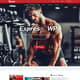 Gym Express WP Theme - Dynamic WordPress Fitness Template for Trainers and Gyms 3
